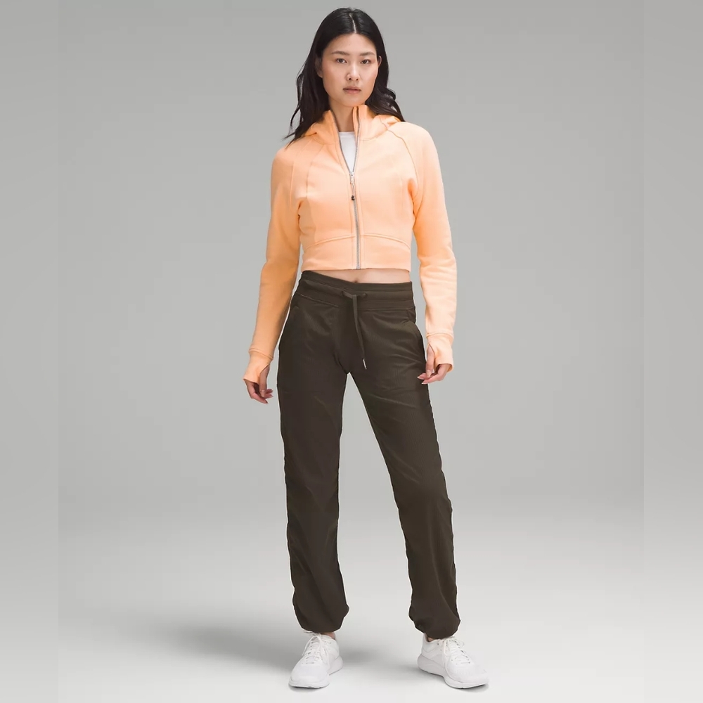 SOLD*** Scuba Full-Zip Cropped Hoodie - Summer Glow - 6 - Picture 2 of 12